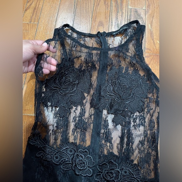 Symphony Black Lace Dress - Picture 10 of 15
